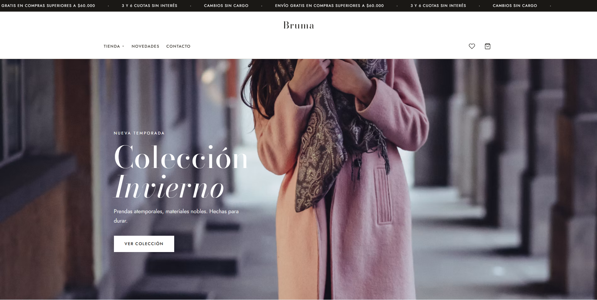 Bruma — Tienda online