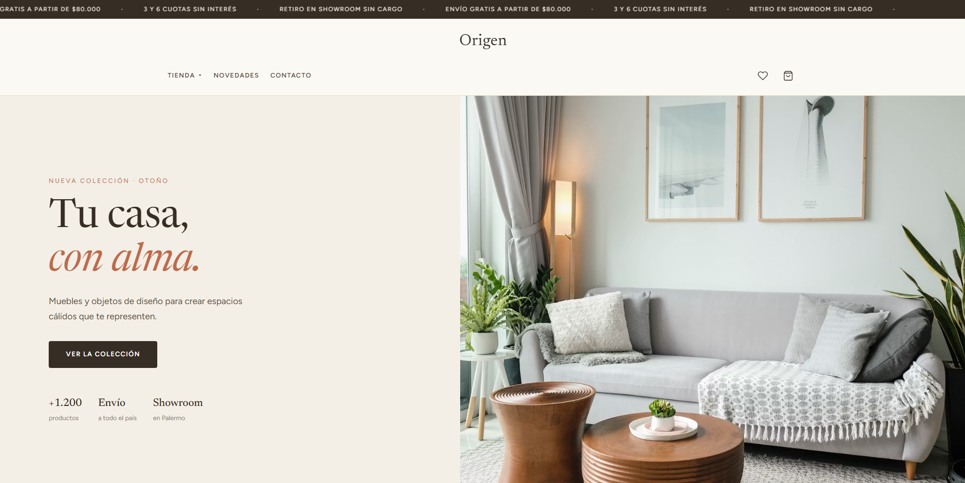 Origen — Deco & Hogar